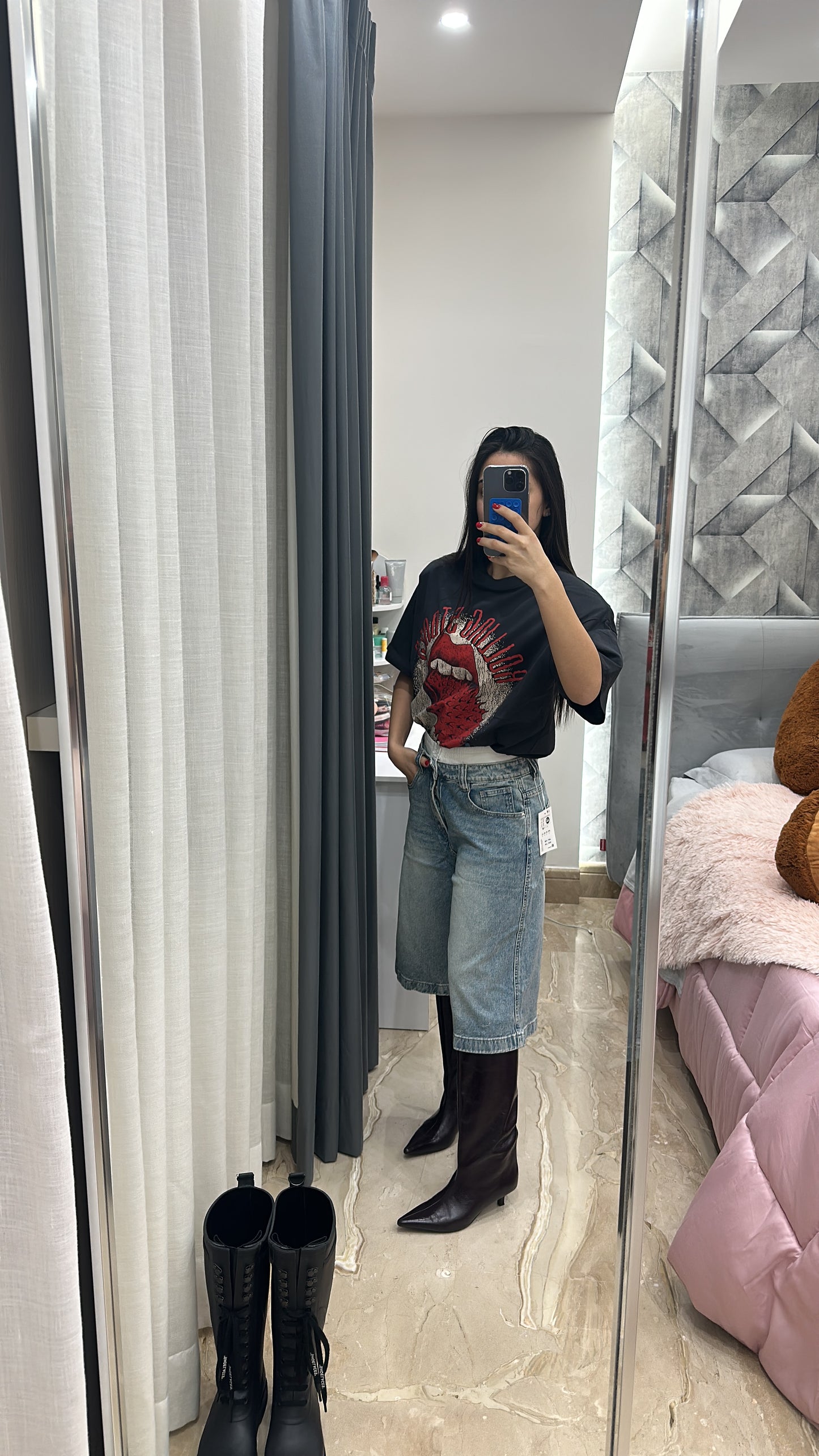 shorts denim