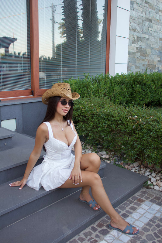 cappello rafia